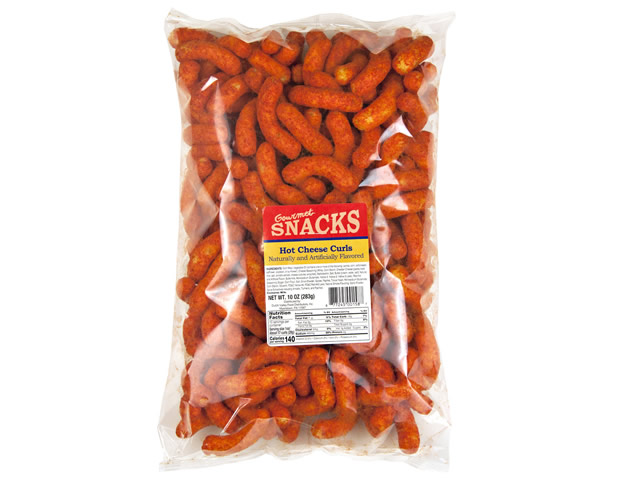 Gourmet Snacks Hot Cheese Curls