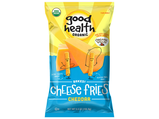Good Health Organic Cheddar Cheese Fries