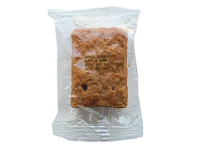 Bulkpak Whole Wheat Apple Bars