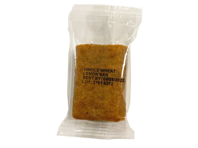 Bulkpak Whole Wheat Lemon Bars