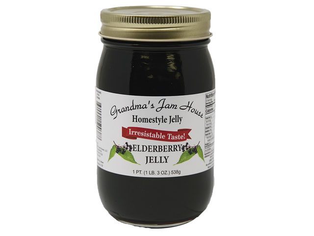 Grandmas Jam House Homestyle Elderberry Jelly