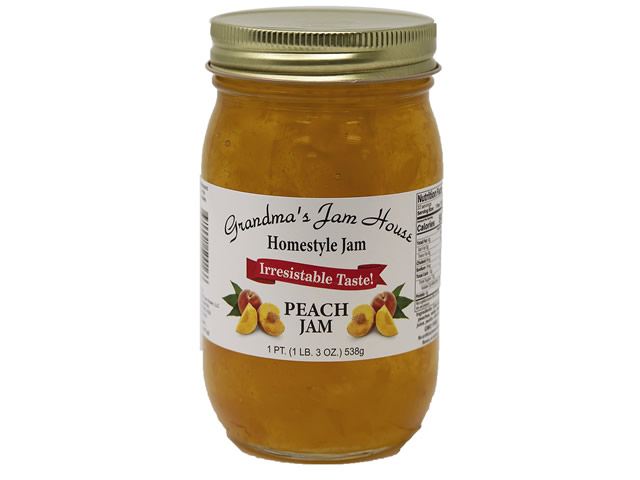 Grandmas Jam House Homestyle Peach Jam