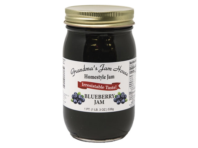 Grandmas Jam House Homestyle Blueberry Jam