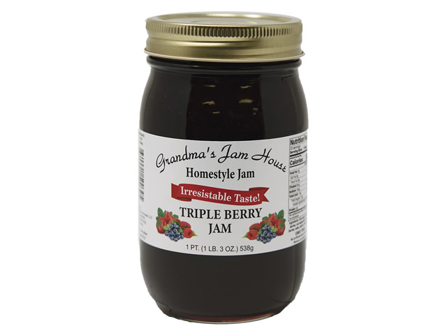 Grandmas Jam House Homestyle Triple Berry Jam