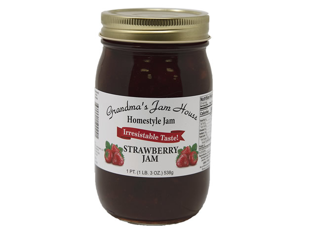 Grandmas Jam House Homestyle Strawberry Jam