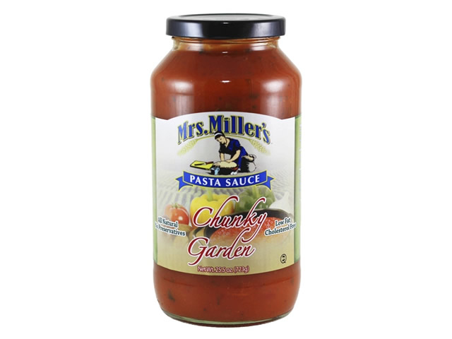Mrs Millers Chunky Garden Pasta Sauce