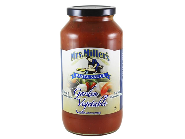 Mrs Millers Garden Vegetable Pasta Sauce