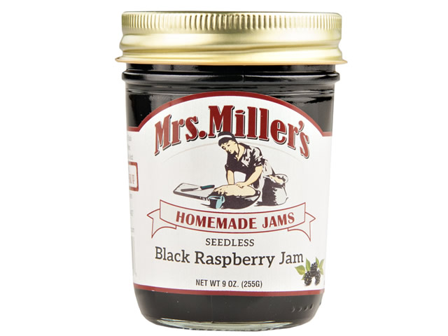 Mrs Millers Seedless Black Raspberry Jam