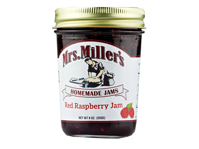 Mrs Millers Red Raspberry Jam