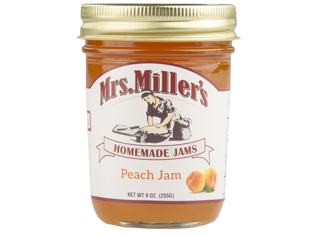 Mrs Millers Peach Jam