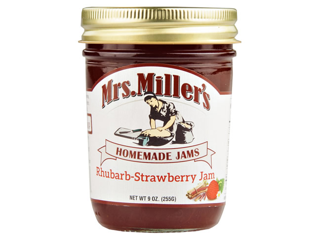 Mrs Millers Rhubarb-Strawberry Jam