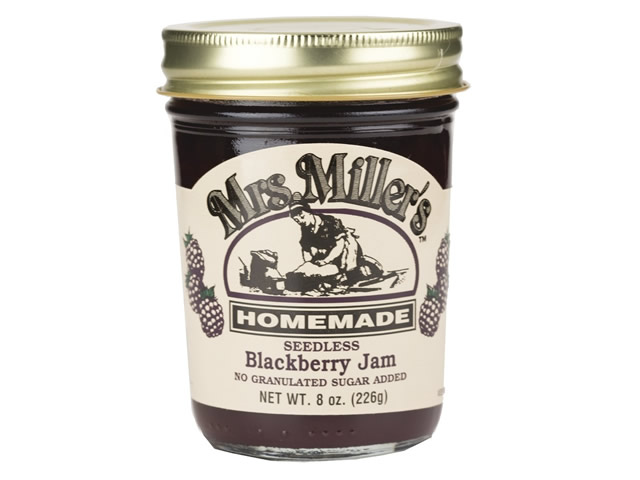 Mrs Millers No Sugar Seedless Blackberry Jam