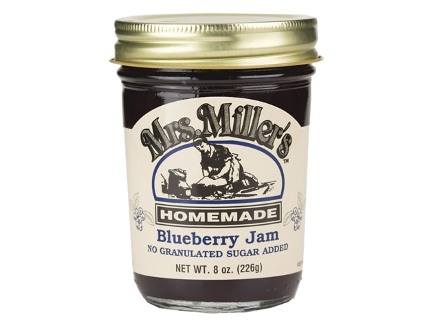 Mrs Millers No Sugar Blueberry Jam