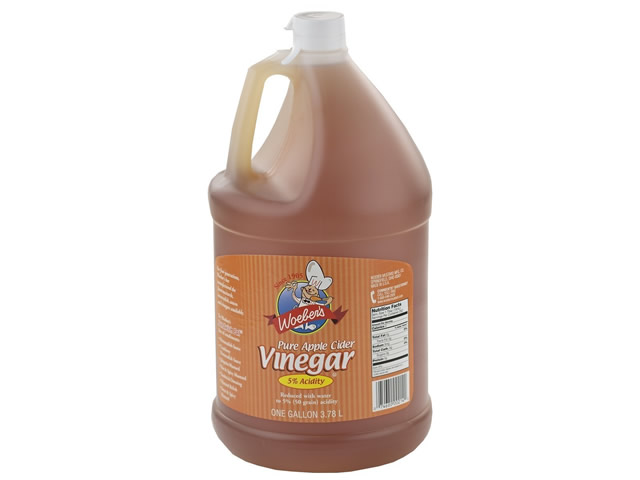 Woebers 5 Percent Acidity Apple Cider Vinegar