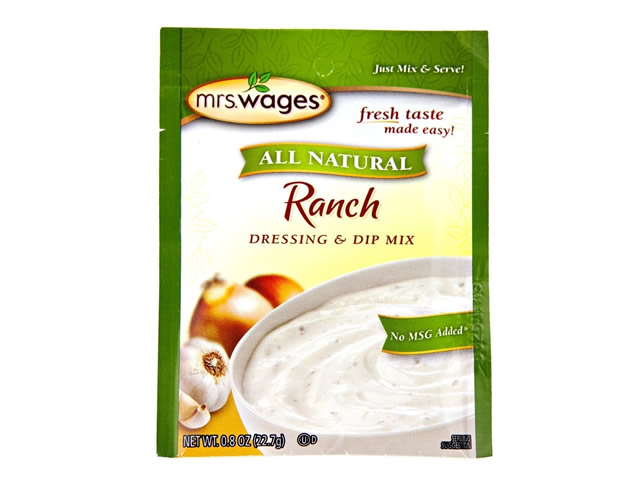 All Natural Ranch Dressing and Dip Mix