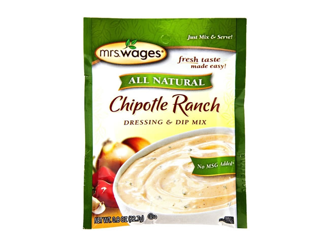 All Natural Chipotle Ranch Dressing and Dip Mix
