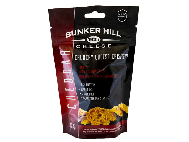 Bunker Hill Cheddar Crunchy Cheese Crisps