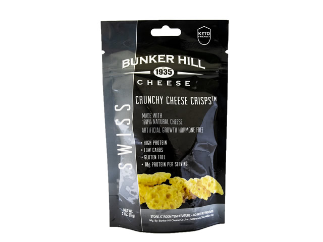 Bunker Hill Swiss Crunchy Cheese Crisps