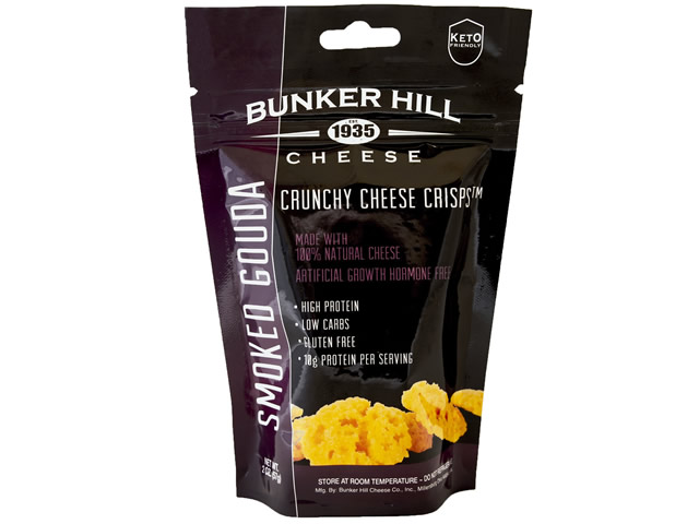 Bunker Hill Smoked Gouda Crunchy Cheese Crisps