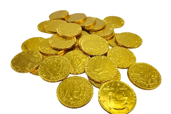 Gold Coin Chocolate Candy
