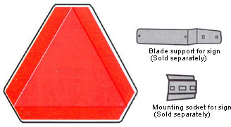 Slow Moving Vehicle Sign