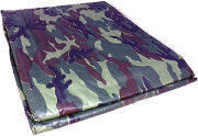 Camouflage Poly Tarps