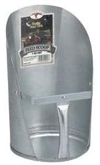 Miller Manufacturing Galvanized Metal Feed Scoops