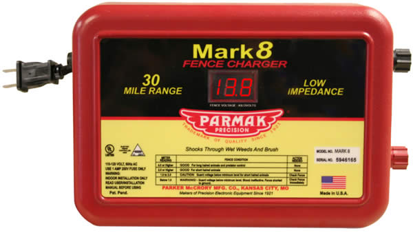 Parmak Mark 8 Range Electric Fence Charger 110 V for sale online 