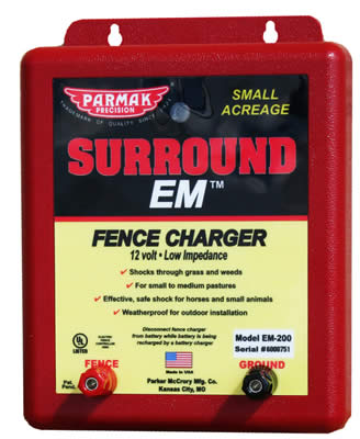 Parmak Surround EM EM-200 Electric Fence Charger