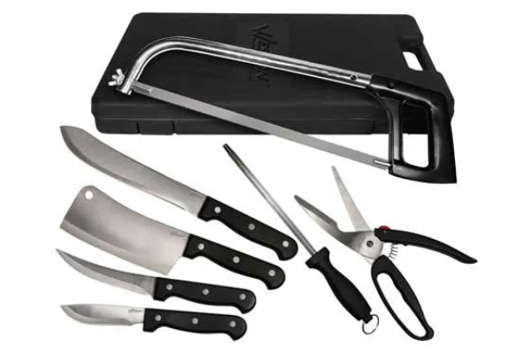 Weston 10 Piece Game Processing Knife Set