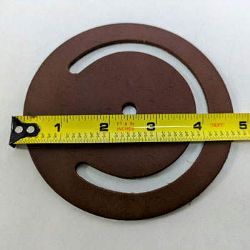 2 Inch Pitcher Pump Valve Leather