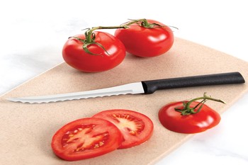Rada Black Handled Tomato Slicer Knife