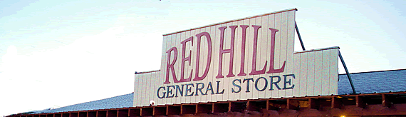 Hillsville Red Hill Sign