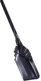 Black Japanned Fire Shovel 