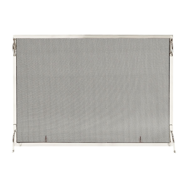 Minuteman SSM-5036NP 50x36 Inch Montreal Polished Nickel Fireplace Screen