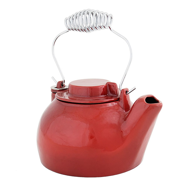 Minuteman T-16-R Red Enameled Humidifying Kettle