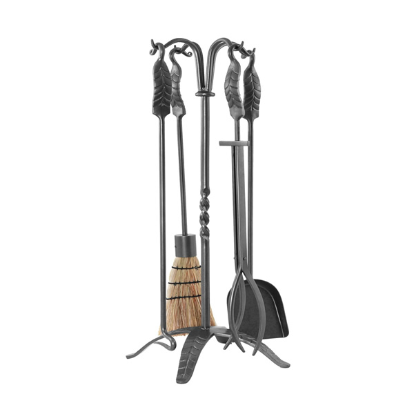 Minuteman WR-01 Large Leaf Fireplace Tool Set