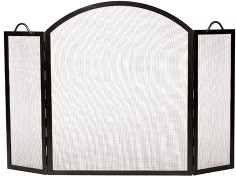 Minuteman SS-32 Arched Top Twisted Rope Fireplace Screen