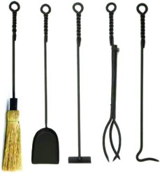 Minuteman 18 inch Rope Design Individual Fireplace Tools