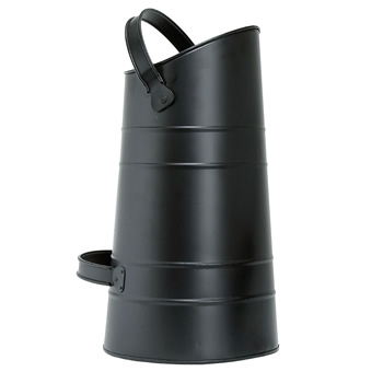 Minuteman C-67 Black Pellet Scuttle with Handle