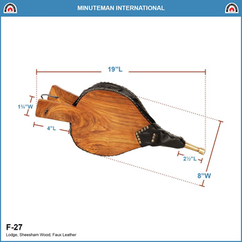 Minuteman F-27 Lodge Fireplace Bellows