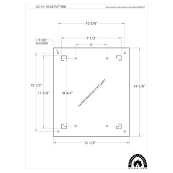 Minuteman JG-14 12x14 Inch Cast Iron Grille