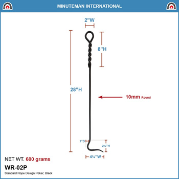 Minuteman WR-02P Rope Design Standard Poker