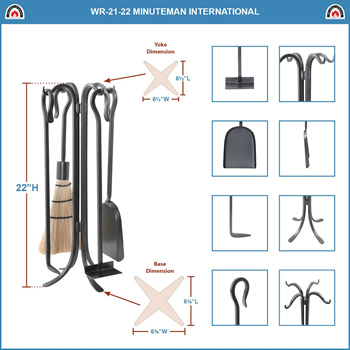 Minuteman WR-21-22 Shepherds Hook Mini Tool Set
