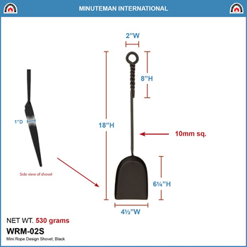 Minuteman WRM-02S Rope Design Mini Shovel