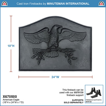 Minuteman X670500 American Eagle Fireback