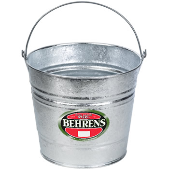 10Qt. Hot Dipped Bucket