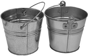 1 1/4Qt. Galvanized Bucket