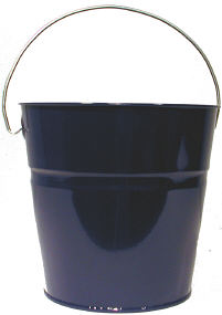 Navy Blue Luster Bucket 