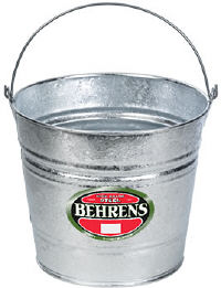 8 Quart Hot Dipped Bucket